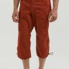 E9 Pantaloncini | Fuoco Flax 3/4 Red-Clay